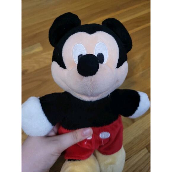 Disney Mickey Mouse Plush 12” Stuffed Animal Red Shorts Classic Mickey Toy - Picture 6 of 10